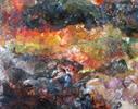 Val Tierney - Nightfall - Timanfaya - Hand Dyed Silk Fibres